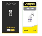 VooPoo PnP-VM5 Replacement Coils - 5 Pack