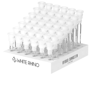 WHITE RHINO HYBRID DOWNSTEM DISPLAY - 42 COUNT