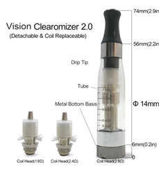 Vision V2 eGo Clearomizer